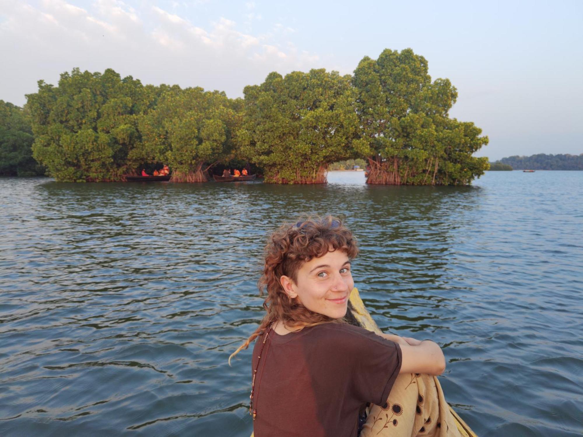 Santa Maria Hostel Munroe Island Mundrothuruth المظهر الخارجي الصورة