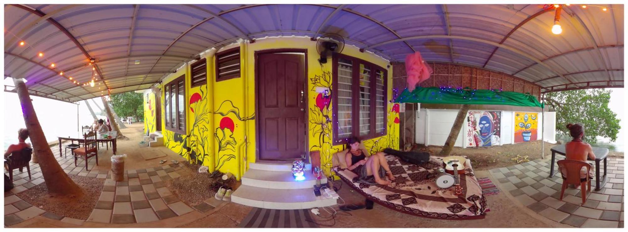 Santa Maria Hostel Munroe Island Mundrothuruth المظهر الخارجي الصورة