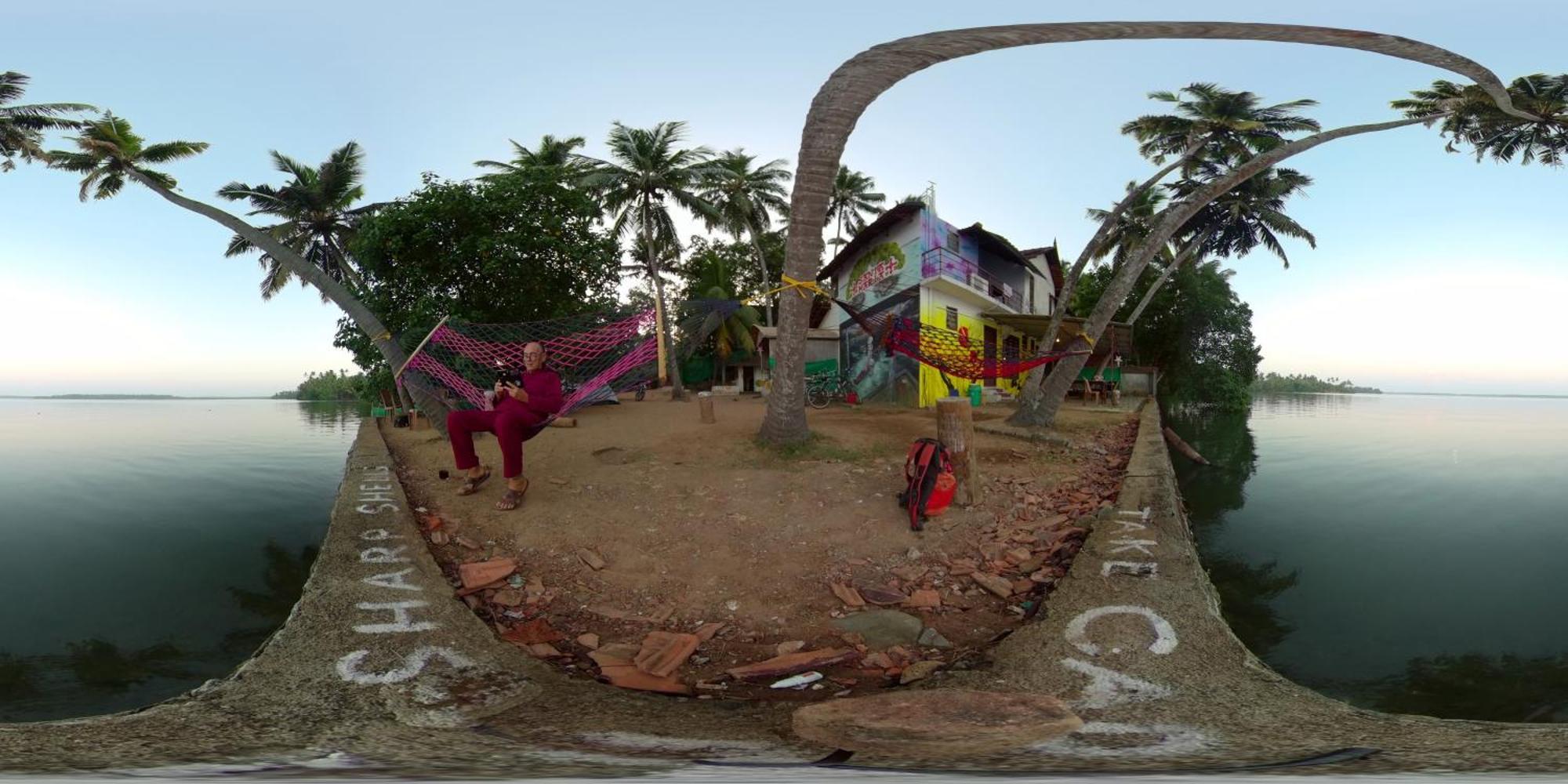 Santa Maria Hostel Munroe Island Mundrothuruth المظهر الخارجي الصورة