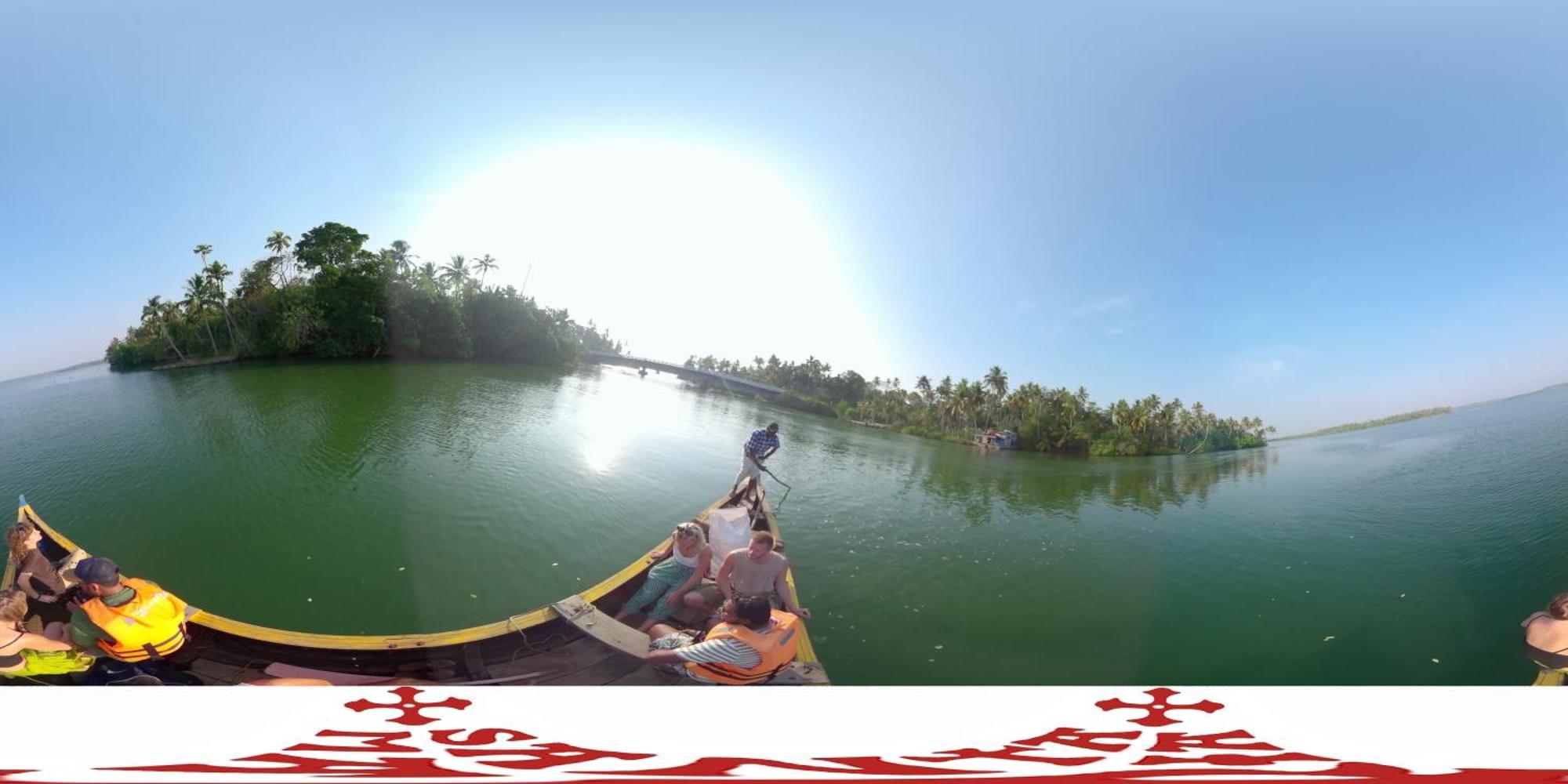 Santa Maria Hostel Munroe Island Mundrothuruth المظهر الخارجي الصورة