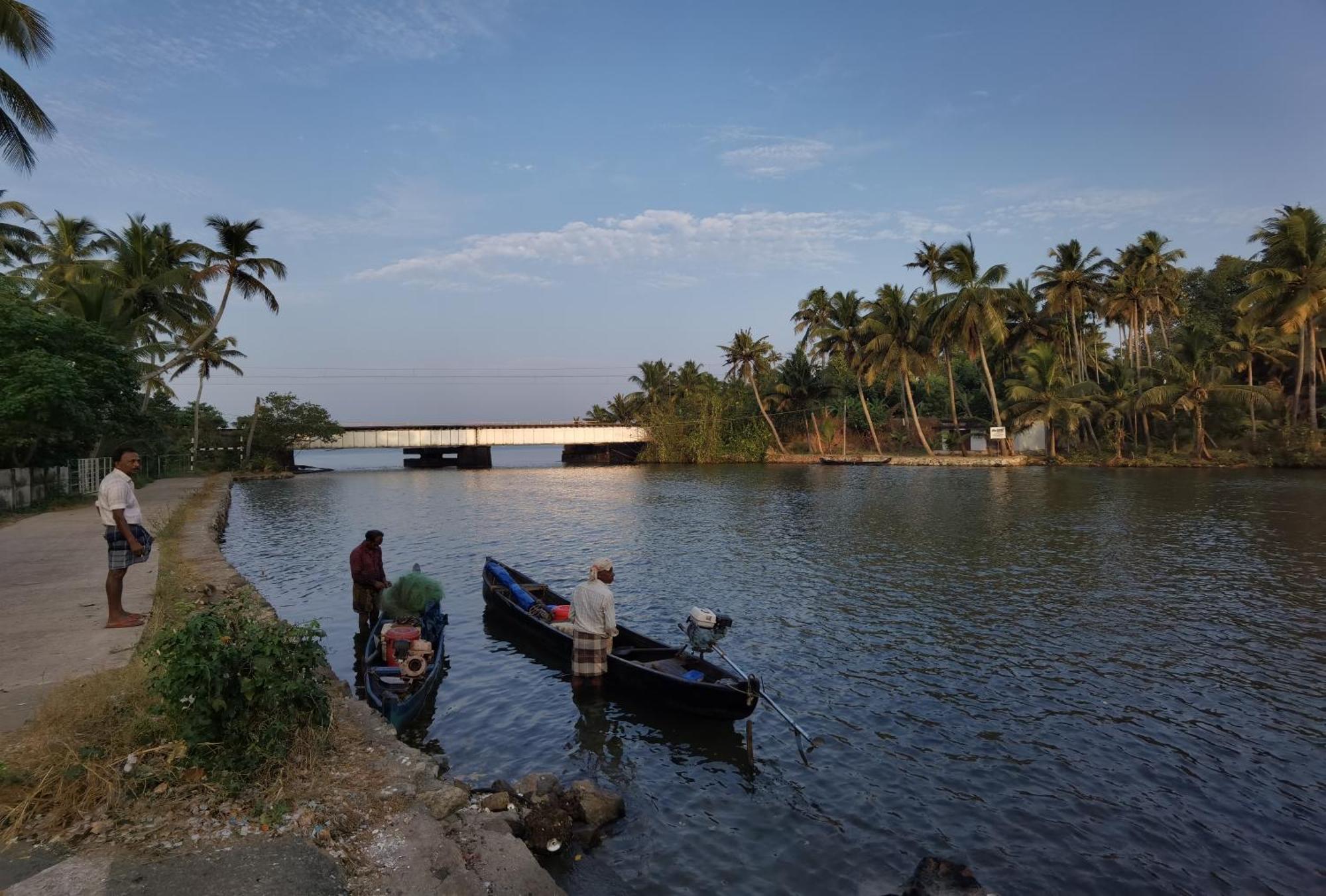 Santa Maria Hostel Munroe Island Mundrothuruth المظهر الخارجي الصورة