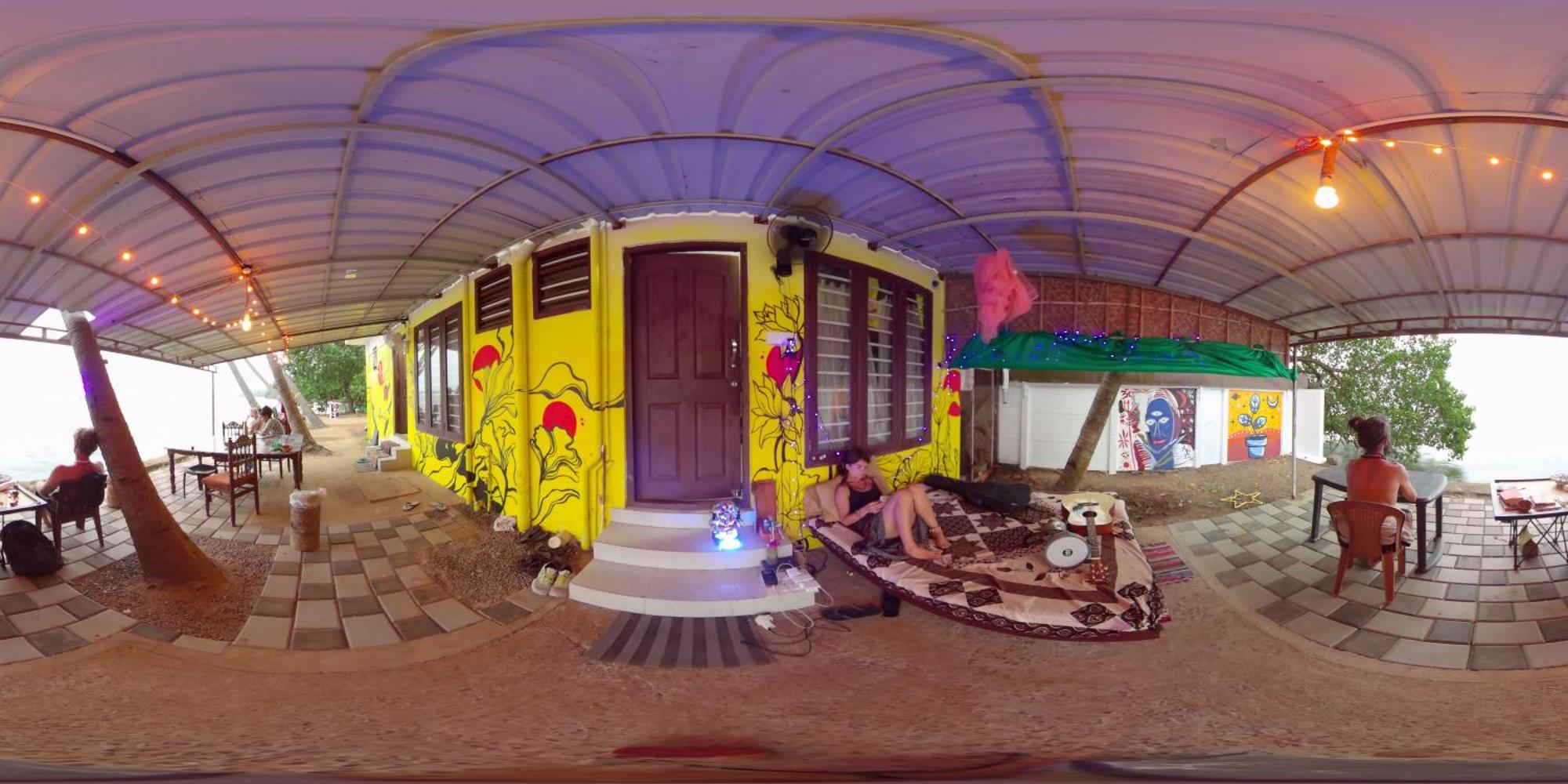 Santa Maria Hostel Munroe Island Mundrothuruth المظهر الخارجي الصورة