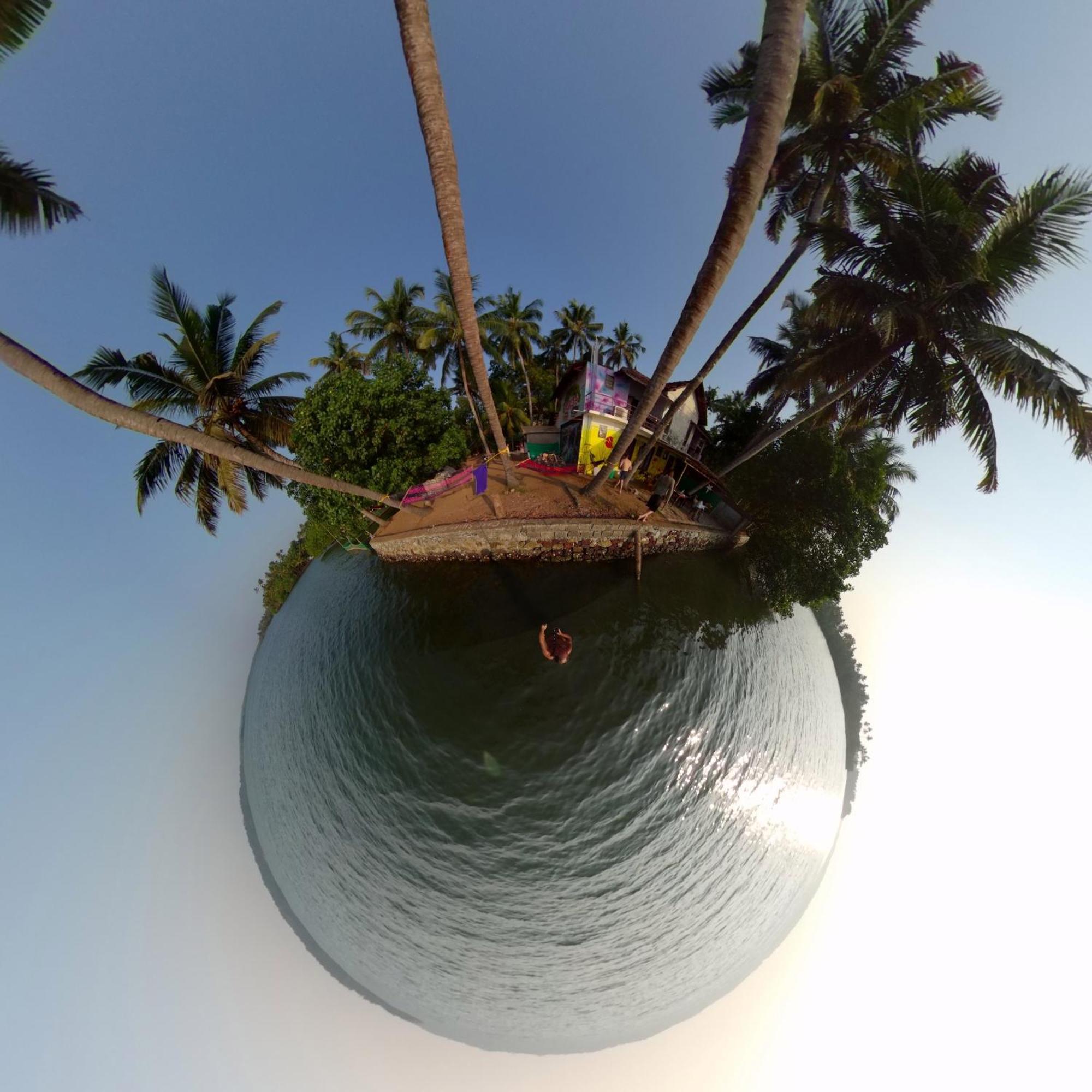 Santa Maria Hostel Munroe Island Mundrothuruth المظهر الخارجي الصورة